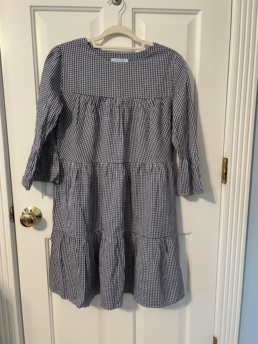 Le Bazar Coastal Gingham Dress